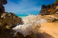Frozen Ocean Spray 1 - Bali Indonesia